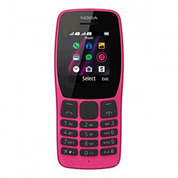 NOKIA 110 Kινητό Τηλέφωνο με Διπλή SIM, Ροζ | Nokia