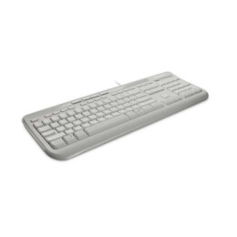 MICROSOFT 600 Wired Keyboard, White | Microsoft