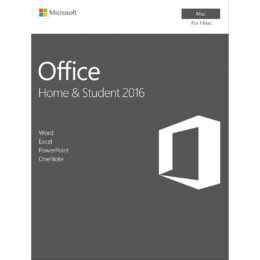 MICROSOFT OFFICE for Mac Home and Student 2016 Λογισμικό | Microsoft