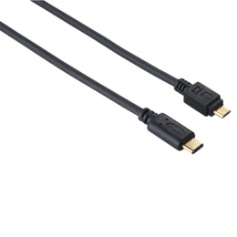 HAMA 135713 Data Transfer Cable, Type-C, Black | Hama