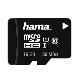 ΗΑΜΑ microSDHC 16GB Class 10 UHS-I 45MB/s Κάρτα Μνήμης | Hama