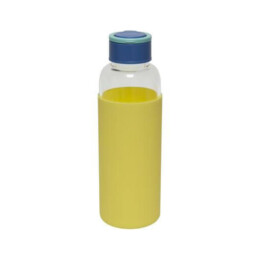 FISURA HM1243 Οικολογικό Γυάλινο Μπουκάλι, Κίτρινο | Fisura