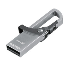 HAMA 00123922 Hook-Style Memory Flash Drive, 64 GB | Hama
