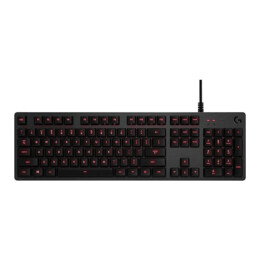 LOGITECH G413 Wired Gaming Keyboard, Black | Logitech