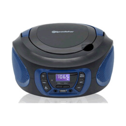 ROADSTAR CDR-365 Portable Radio with CD Player, Blue | Other