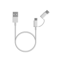 XIAOMI MI 2 in 1 USB Cable, 30 cm | Xiaomi