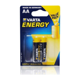 VARTA AA Alkaline Batteries, 2 Pieces | Varta