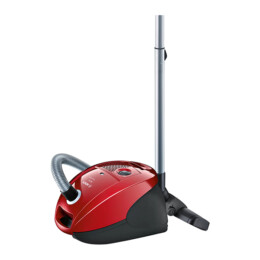 BOSCH BSGL3A210 Vacuum Cleaner with Bag, Red | Bosch